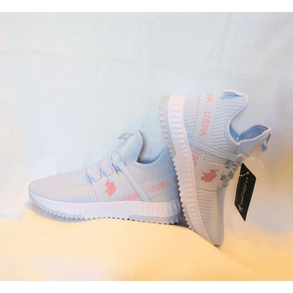 U.S. Polo Assn. Shoes - NWOT US Polo Association Powder Blue Slip on Athletic Shoes